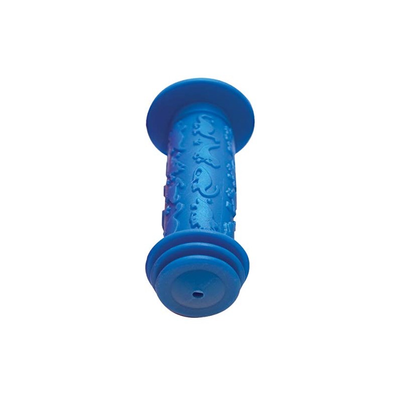 ETC Boy GRIP BOYS PVC DINOSAUR BLU 100MM Handle Bar
