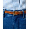 Wrangler Women's Thin Western Belt, Cognac