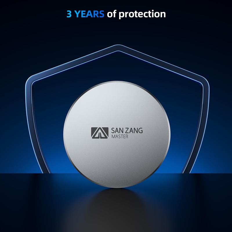 SAN ZANG MASTER External SSD 512GB Portable SSD Magnetic Ultra-Thin