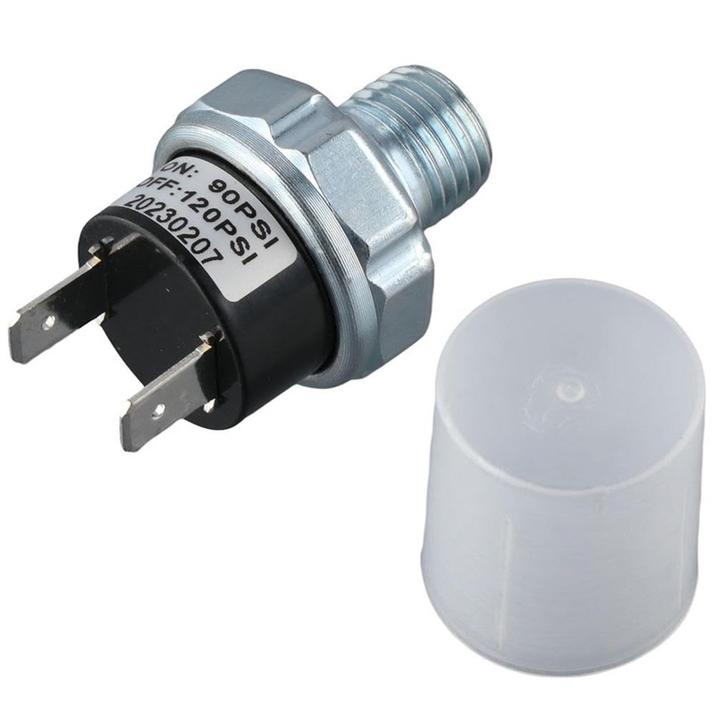 Air Pressure Switch 90-120 PSI Pressure Switch 1/4"-18 NPT DC