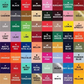 Siser EasyWeed Iron On For T-Shirts 15" x 5 Feet (Message Your Color Selection)