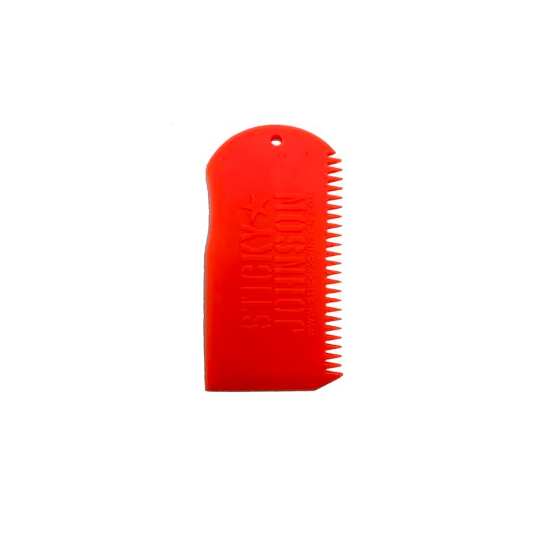 Sticky Johnson Surfboard Wax Comb – Ergonomic, Heavy-Duty Wax Remover