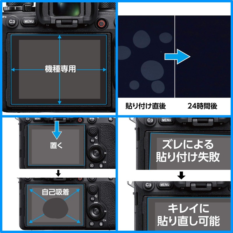 HAKUBA DGF3-RGR3X Screen Protector Mark III Ultra Low Reflective RICOH