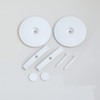 HOROW Side Bolt Cover Collection Compatible with HWMT-8733 HT100S HWMT-8733S HWMT-8733U HWMT-8737 HT1000 Small Compact One-Piece Toilet