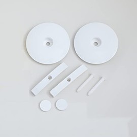 HOROW Side Bolt Cover Collection Compatible with HWMT-8733 HT100S HWMT-8733S HWMT-8733U HWMT-8737 HT1000 Small Compact One-Piece Toilet