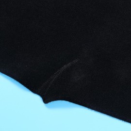 Alfombrilla Antideslizante Protectora para Tablero de Instrumentos de Automóvil, Poliéster Negro Corte para Salida de Aire, Adecuado para Interior de Coche