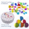 Bath Bombs for Kids 12Pcs Bath Bombs with Surprise Crystal