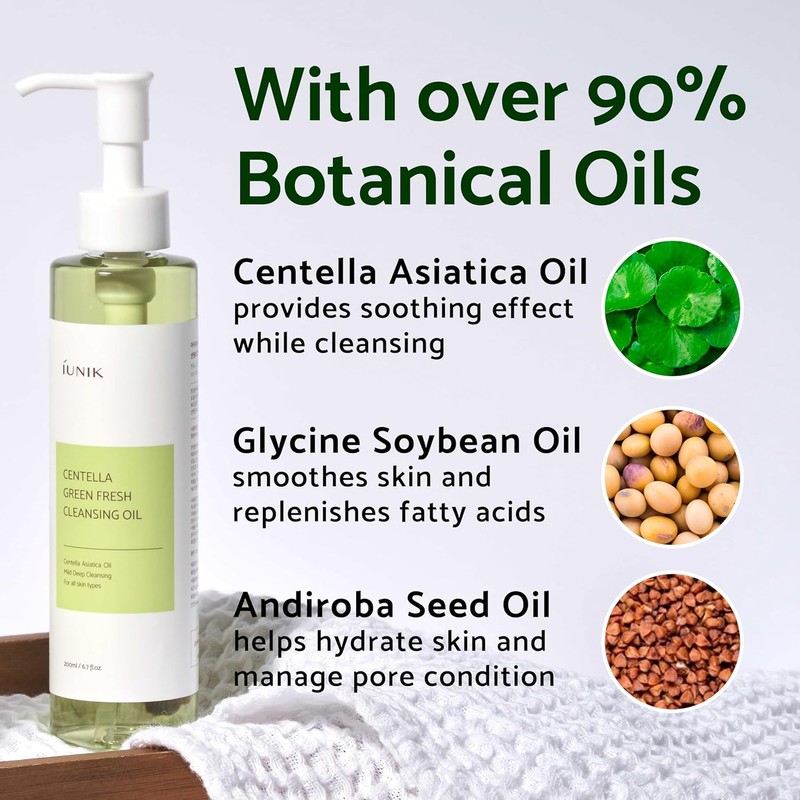 iUNIK [iUNIK]Centella Green Fresh Cleansing Oil 200ml