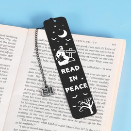 Dark Romance Merch Cute Bookmarks for Women Men Book Lovers, Funny Horror Goth Gifts for Book Lovers Horror Lovers Bookish, Goth Gifts Spooky Boo Basket Stuffers for Women Her Him Wicked Bookmark