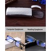 Philley Aluminum Metal Pocket Ultra-Light Silver Eyeglasses Glasses Case(Rhombus)
