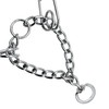 ChampWei Silvery Adjustable Dog Ｎo Pull Ｃollar for Small Medium