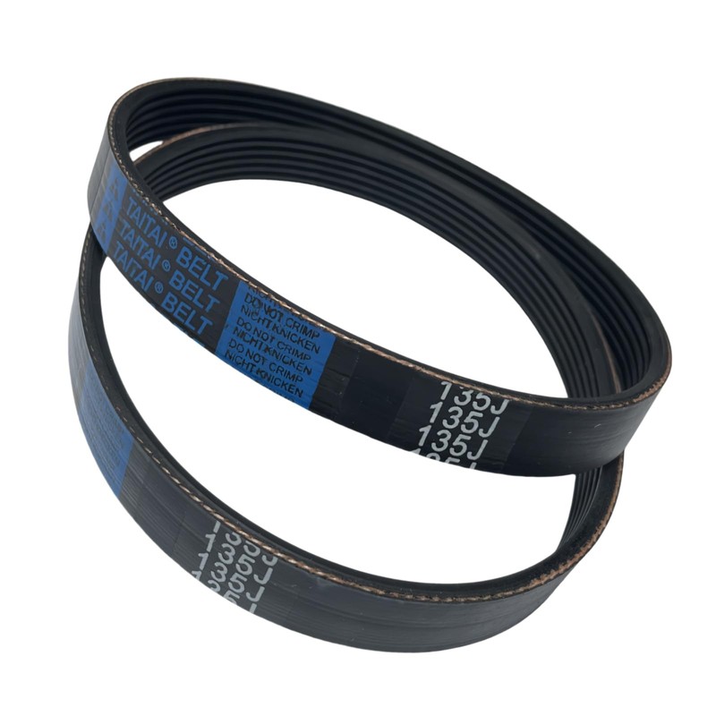 Pair of Planer Drive Belt 135J6 Replacement Ryobi AP10 AP-12,