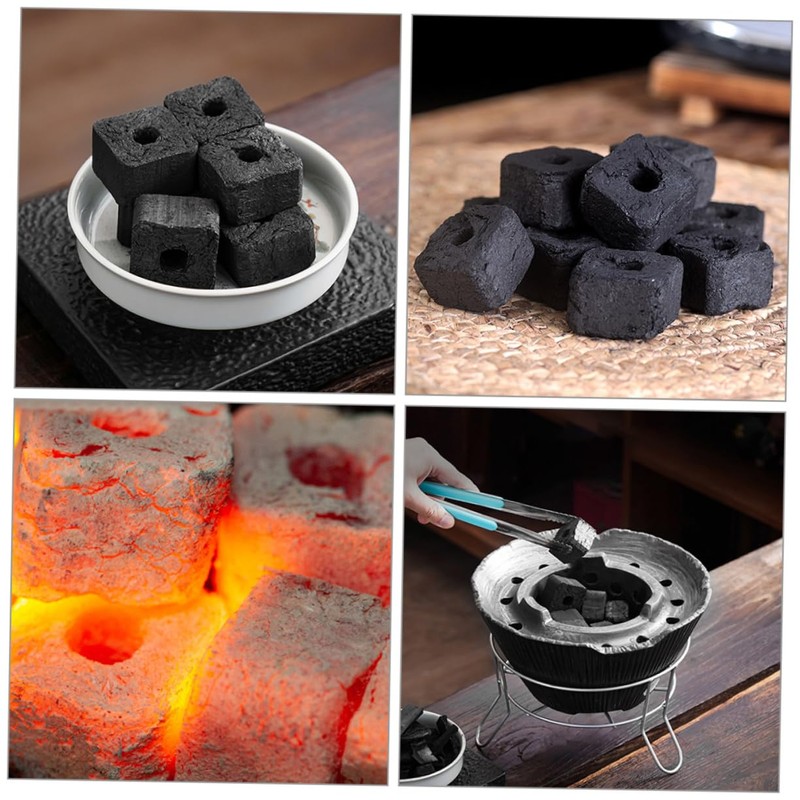 IWOWHERO 1bag Bamboo Charcoal Tablets for Camping Charcoal for BBQ