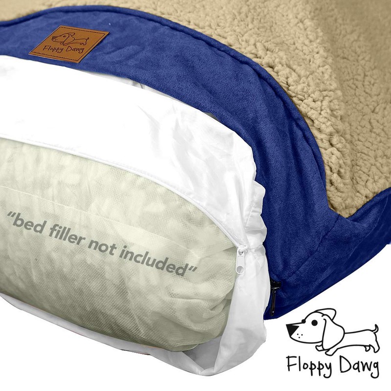 Floppy Dawg Universal Dog Bed Replacement Cover and Waterproof Inner