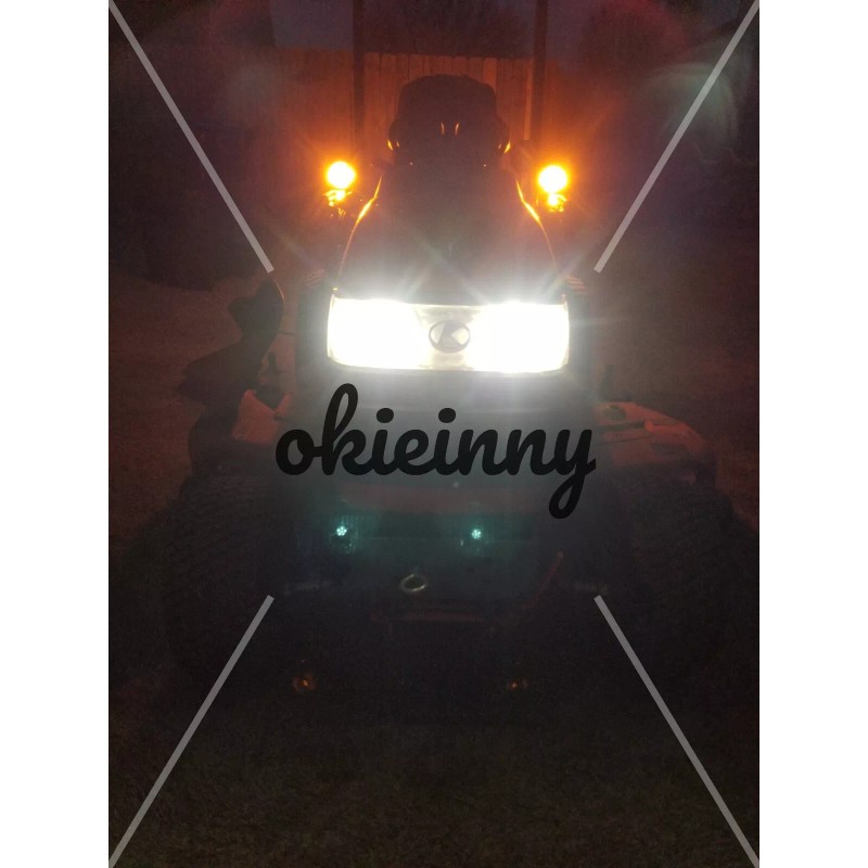 MHK Lighting Products Ultra LED Headlight Bulb Pair for Honda