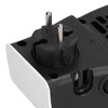500W Black and White Mini Electric Heater Portable Wall Mounted