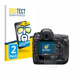 brotect Pack of 2 Screen Protectors Compatible with Nikon D4 Screen Protector Ultra Clear