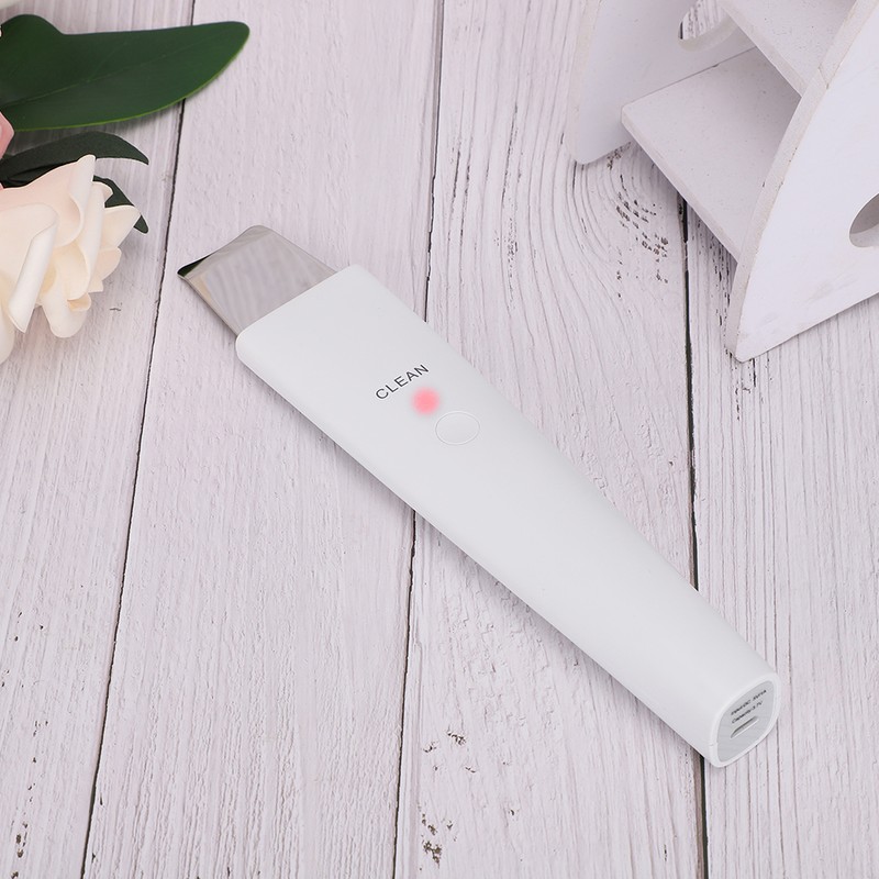 Ultrasonic Skin Scrubber Blackhead Removal Face Pore Cleanser Beauty Instrument