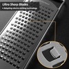 Vovoly 4-Pcs Pro Set Zester Grater Set, Cheese Grater with