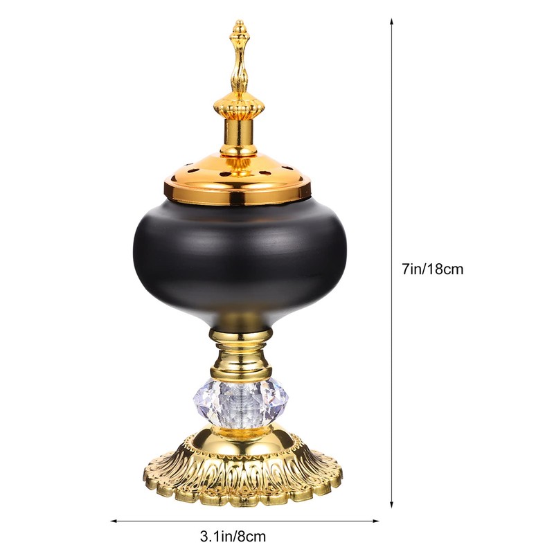 KESYOO Tibetan Incense Burner Holder Arabian Incense Holder for Bakhoor
