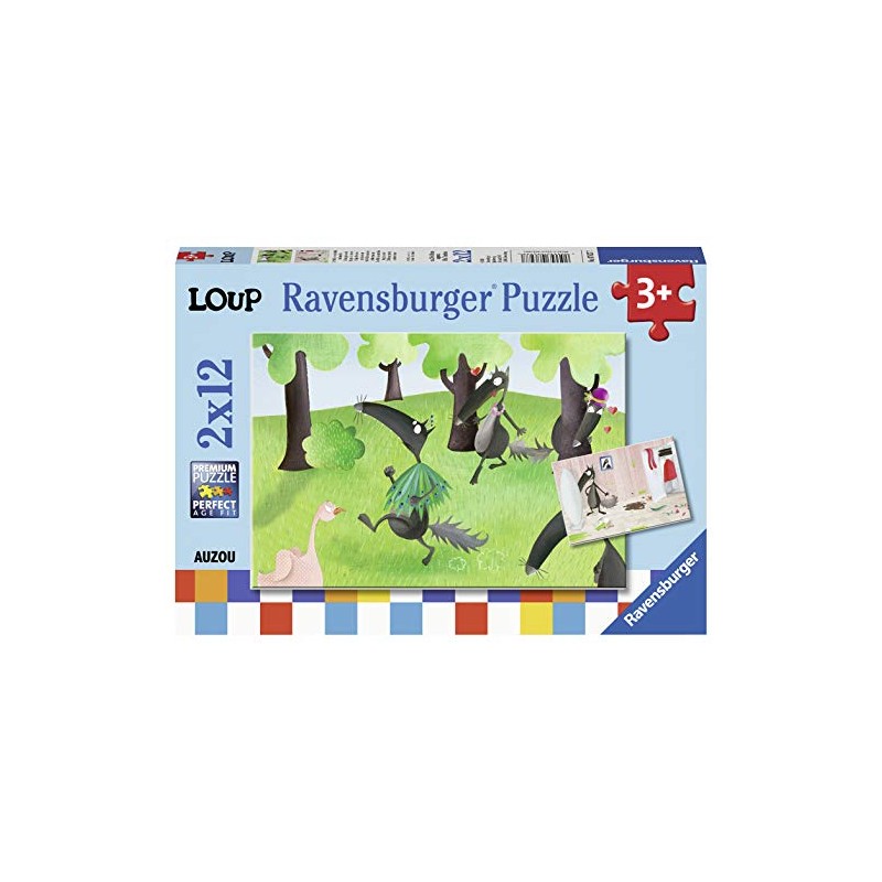 Ravensburger Jigsaw Puzzle 12 pieces - 2 Puzzles - Loup