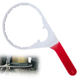 LEONTOOL 6" ID Colar/Vent Cap Fuel Filter Wrench for Fuel Pro 382, 380, Oil and Water Separator Oil Filter Wrench Fits Detroit Diesel Truck Engines