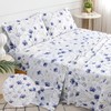 Sleepdown Cotton Bed Sheet Set - Lavender, Twin XL