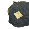 [Senitosuin] Nishijin Textile Gold Brocade Purse 3.5 Inch Round Wallet/Coin