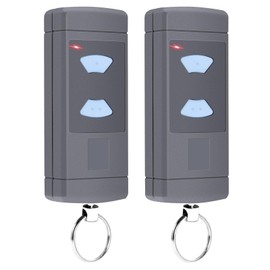 Pack of 2 Garage Door Handheld Transmitter for HSE2-868, HSM4-868, HS4-868, Compatible with Blue Buttons 868.3 MHz Garage Remote Control, 2 Channels