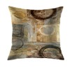 LHAIFA Brown Decorative Throw Pillow Covers 18x18 Set of 4