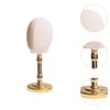 MagiDeal Bald Mannequin Head Hat Holder Portable Beauty Accessories Wigs