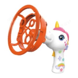 Unicorn Bubble Gun Toys for Boys Girls, white