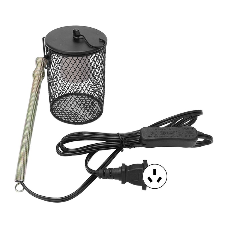 Reptile Heat Lamp Shade Professional Safe Prevents Scalding Reptile Insulation