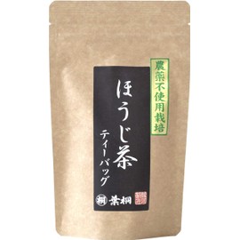 Leaf Paulownia Roasted Tea Produced in Shizuoka, No Pesticides, 0.07 oz (2 g) x 20 P