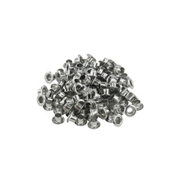 SK11 Double-Sided Eyelet Balls, Aluminum, 0.2 inches (4 mm), 100 Pairs Equivalent, No. 10MT