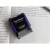 SuperStickers Assessment Stamper for teachers: Assessed by Self/Peer/Teacher - Purple