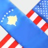 SECUNL Kosovo National & USA Flag Graduation Stole Sash Scarf