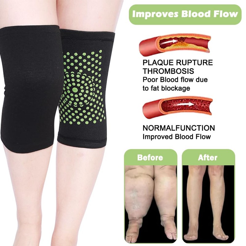 Heat Knee Pads, Self-Heating Knee Pads, Heat Therapy Knee Brace,