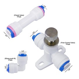 smardy ZO014 10 m Water Inlet Pipe Universal Connection Set for Fridge Side by Side, Fridge Hose 6.35 mm (1/4 Inch)