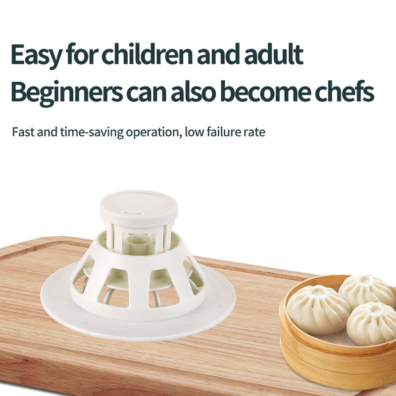 Dhlxyzt Baozi Maker Machine,7.08'' Dumpling maker Momo Mold Bao Buns