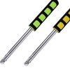 4 Pieces Telescoping Pointer Whiteboard Teacher Pointer Retractable Teaching Pointer