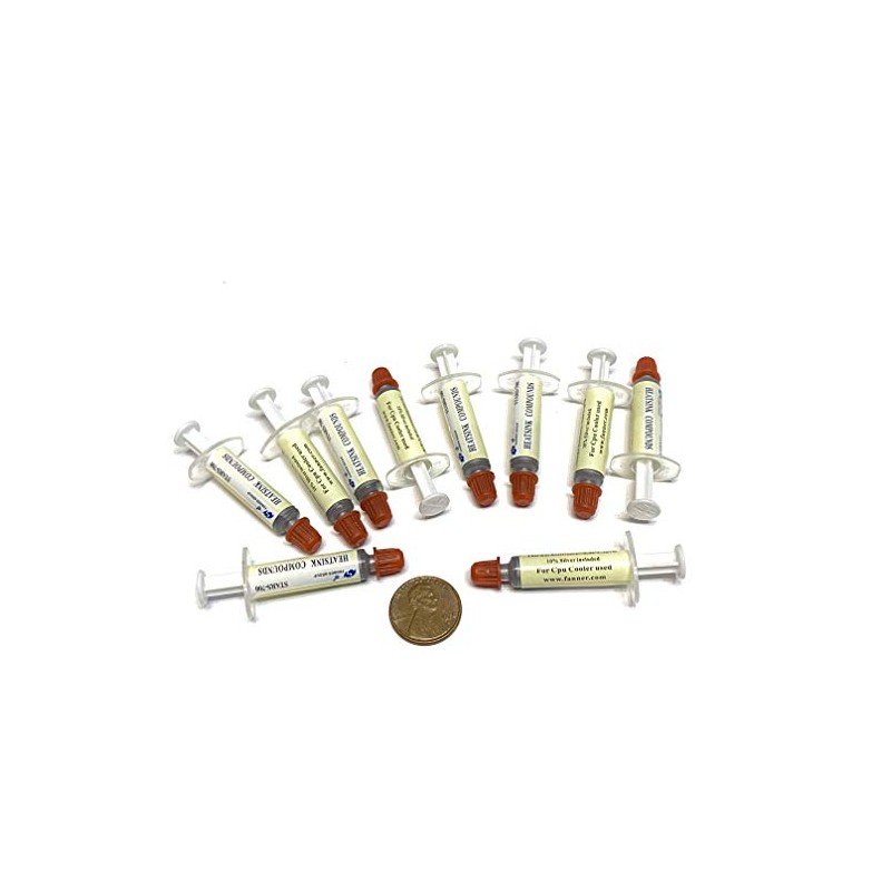 10 Pieces BXR Silver Thermal Grease CPU gpu Heatsink Compound