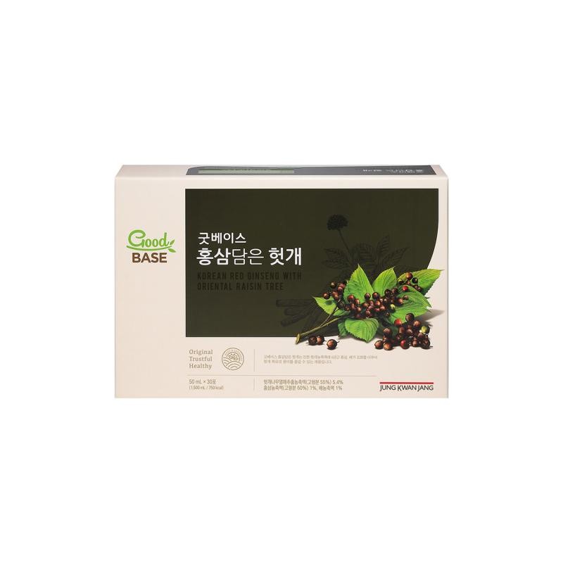 Goodbase [Jeongmol] Goodbase Red Ginseng Hohgwae 50ml*30 Pouches