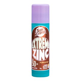 Sun Zapper - Extreme Zinc Stick "Purple Sky" SPF 50+ | Protector Solar Mineral en Stick Mineral a base de zinc color MORADO 15g |Alta pro...
