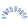 PN-011 Press-On Nails Lacquered 10 Pieces Reusable False Nails Y2K