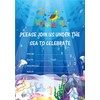 Manqianxun Ocean Sea Life Party Supplies - Magical Ocean Sea