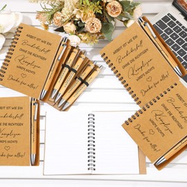 boocooberg DankeschöN Geschenke FüR Kollegen,Abschiedsgeschenk Kollegen,Abschied Kollegin Geschenk Kollegin,Beste Danke Geschenk Kollegen Abschiedsgeschenk,5a Notizblock Kugelschreiber FüR Kollegen