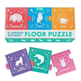 El Spanish Alphabet Jumbo Floor Puzzle, Sí Sabo Kids
