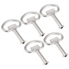 uxcell Electrical Cabinet Key 5.5mm Hole Zinc Alloy Water Meter