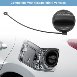 Tapa de llenado del depósito de combustible, tapa de gas compatible con Nissan Infiniti - Altima, 2013-2018 Frontier, 2011-2020 Murano, 2015-2020 Pathfinder, 2012-2020 Versa y más, reemplaza #